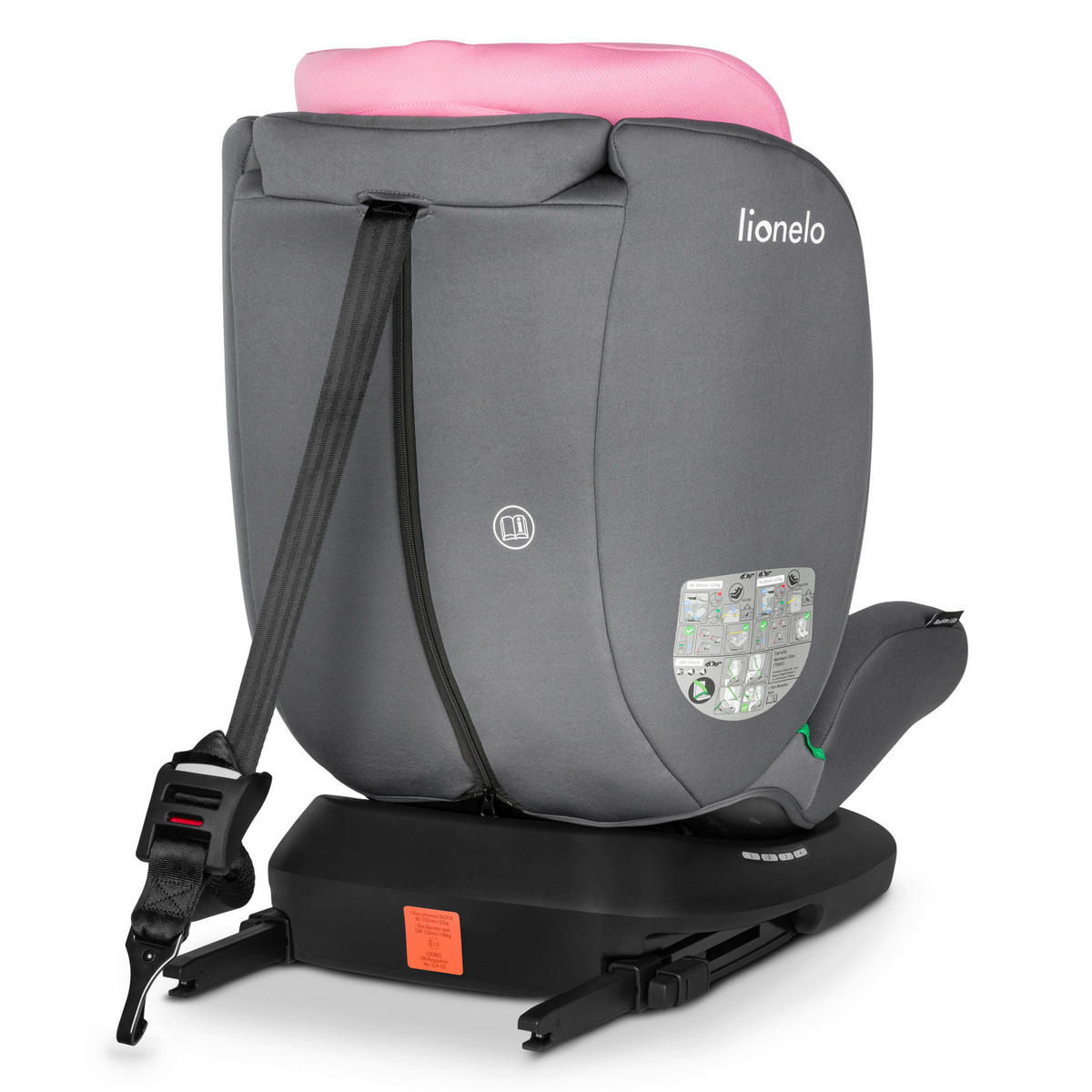 KINDERAUTOSITZ   - Pink/Grau, Basics, Kunststoff (44,5/60/81cm) - Lionelo