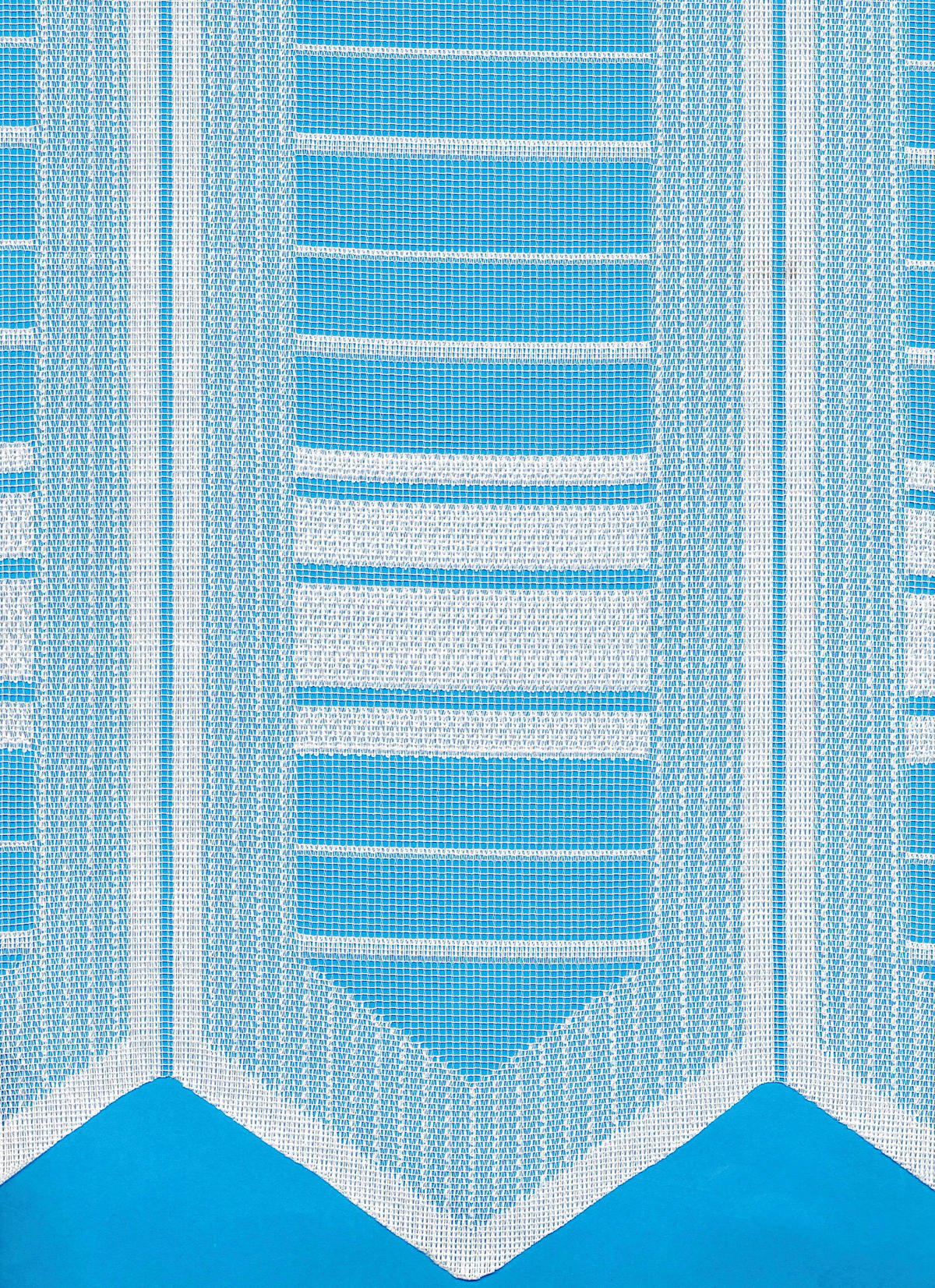 KURZGARDINE   84/60 cm   - Weiß, KONVENTIONELL, Textil (84/60cm)