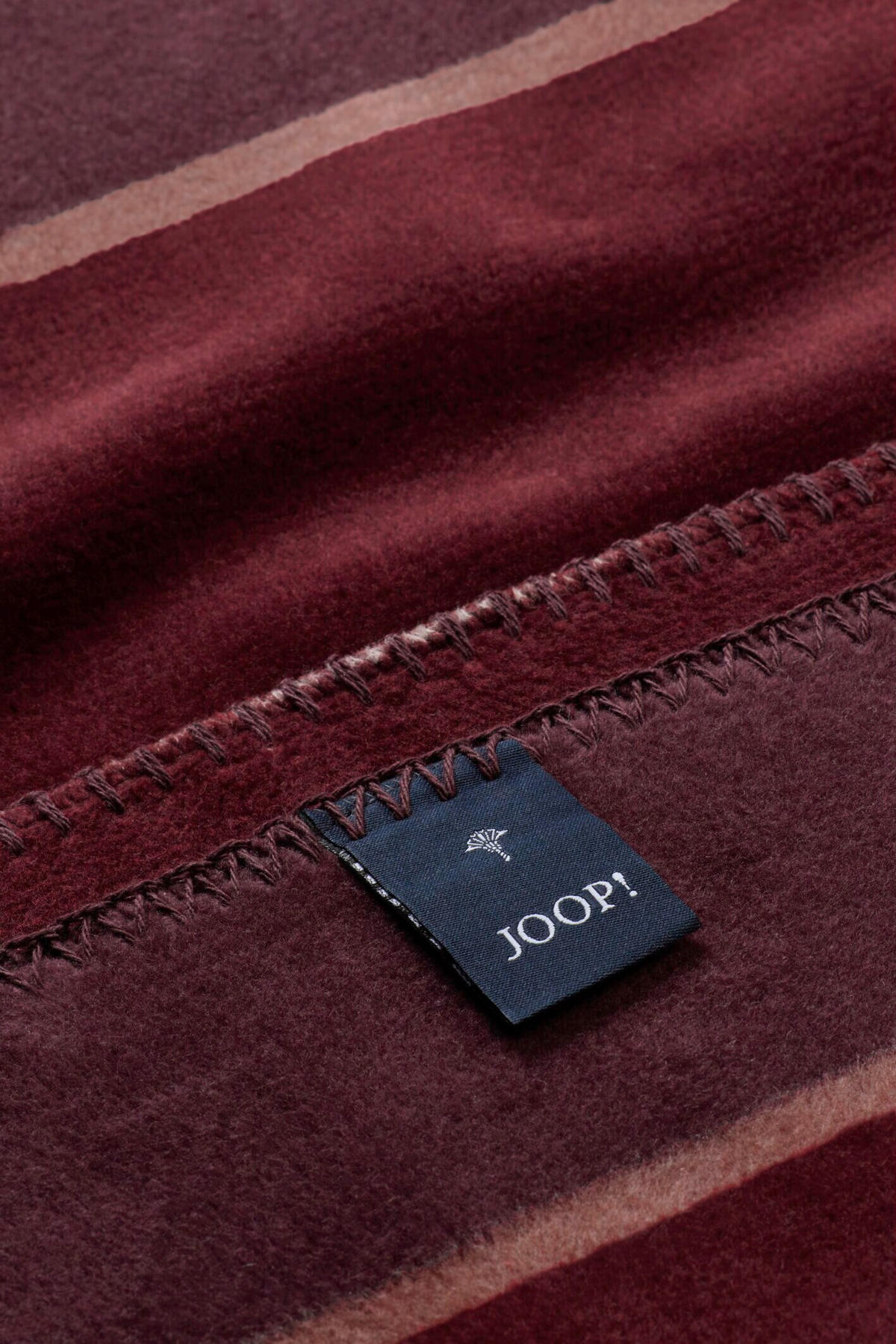 WOHNDECKE JOOP! HW 2025/26 150/200 cm  - Ecru/Bordeaux, Design, Textil (150/200cm) - Joop!