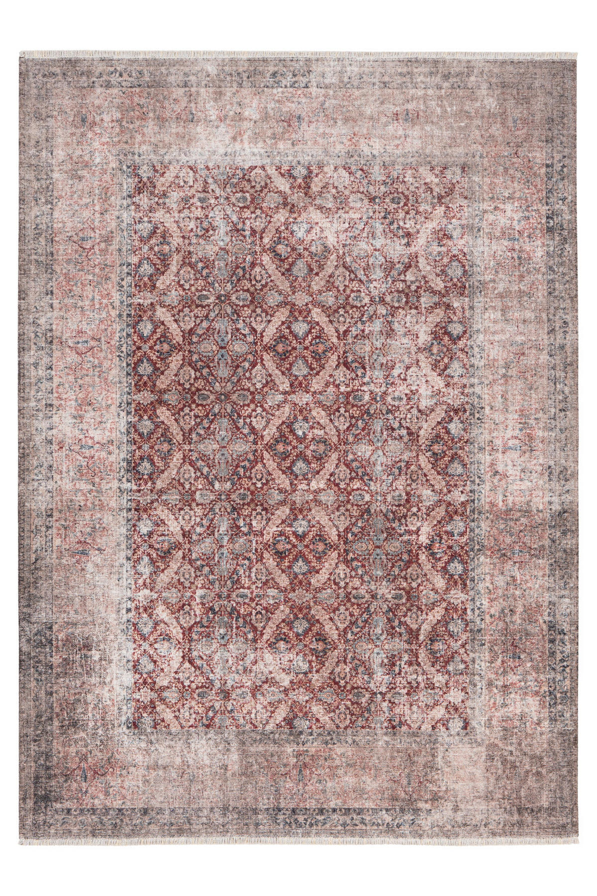 VINTAGE-TEPPICH 155/230 cm My Maurea Rot  - Rot, Basics, Textil (155/230cm) - Obsession