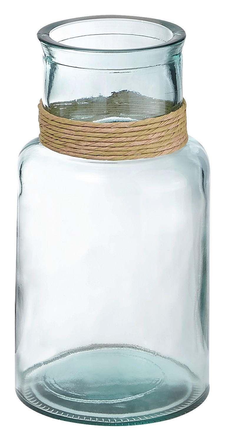 VASE 28 cm  - Klar, Basics, Glas/Papier (15/28cm) - Ambia Home