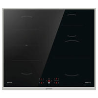 INDUKTIONSKOCHFELD GI6421BX  - Schwarz, Basics, Glas/Metall (59,5/5,4/52cm) - Gorenje