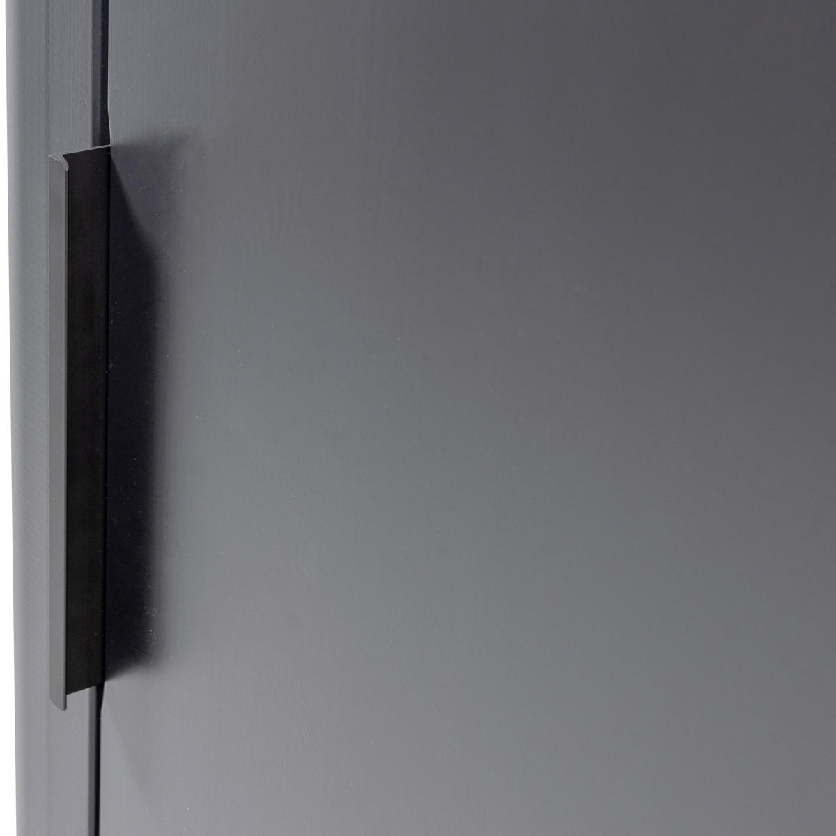 MEHRZWECKSCHRANK 45/217/39 cm  in Schwarz  - Schwarz, Design, Holz (45/217/39cm) - Livetastic