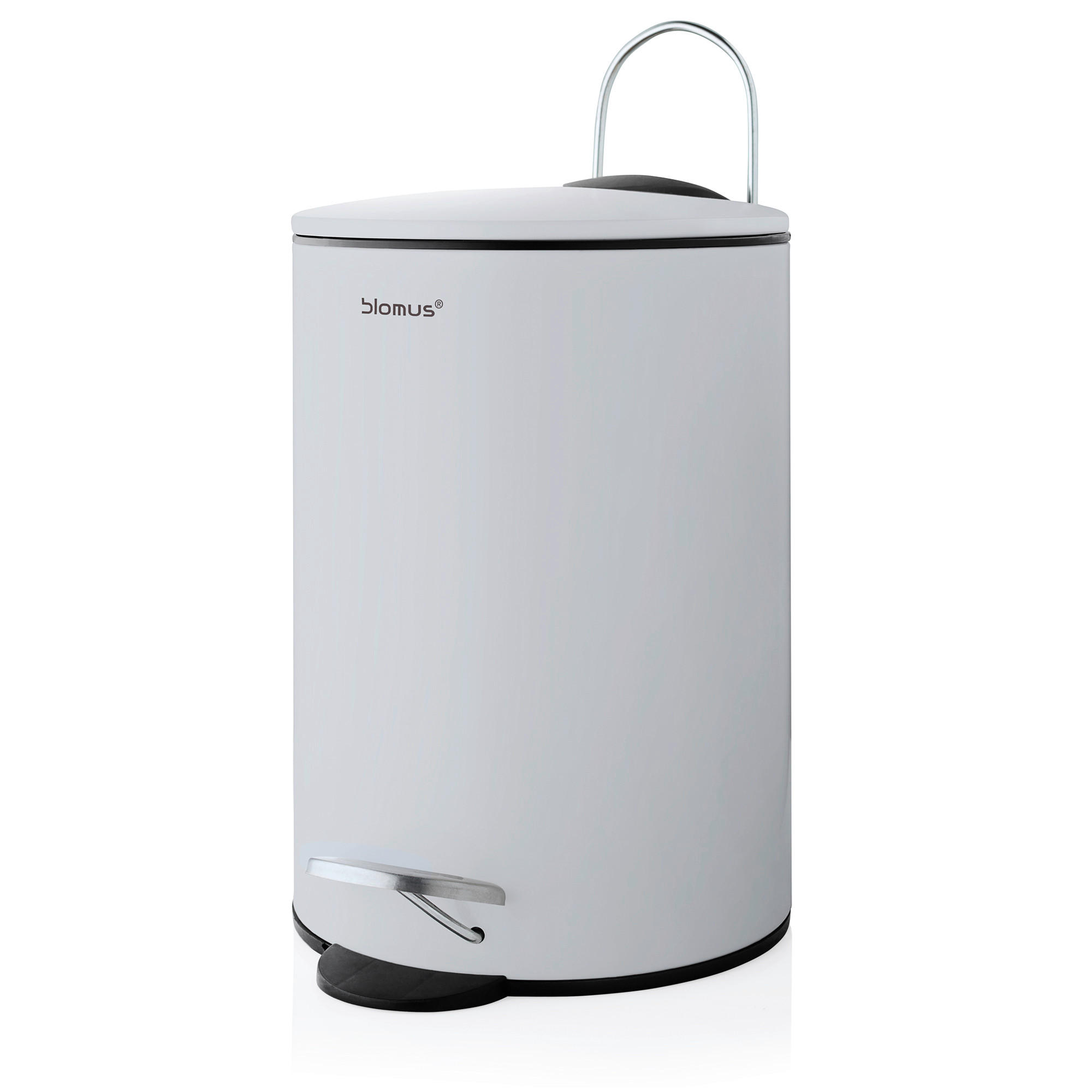 Blomus Treteimer Tubo Hellgrau 24.5 cm