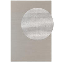 TEPPICH 120/170 cm Perles Creme, Grau  - Creme/Grau, Basics, Kunststoff (120/170cm) - Elle Decoration