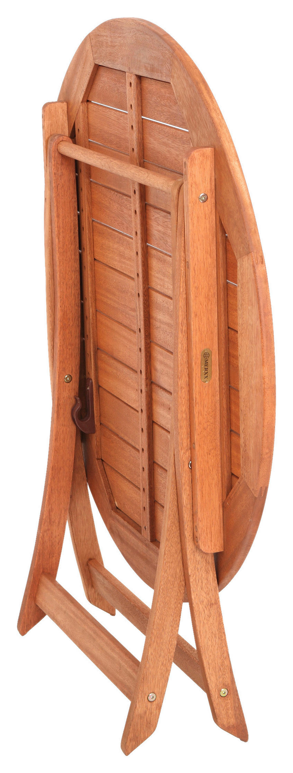 GARTENKLAPPTISCH 100/100/75 cm Holz rund  - Naturfarben, KONVENTIONELL, Holz (100/100/75cm) - Gardenson