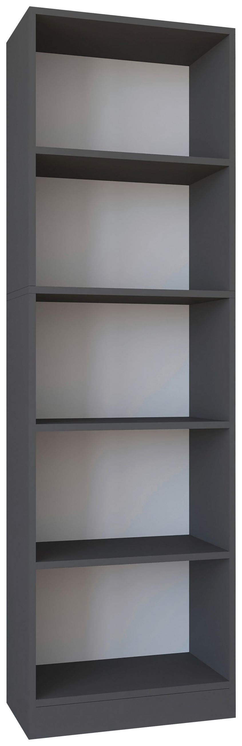 STANDREGAL Anthrazit  - Anthrazit, Basics, Holzwerkstoff (56/182/30cm) - MID.YOU