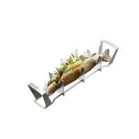GRIL REŠETKA ZA RIBU - boje oplemenjenog čelika, Basics, metal (36/7,6/7,3cm) - Gefu
