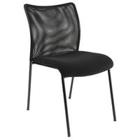 KONFERENČNÍ ŽIDLE - černá, Konvenční, kov/textil (58/84/46cm) - Xora