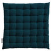 SITZKISSEN 38/38/4 cm  - Petrol, Basics, Textil (38/38/4cm) - Bio:Vio