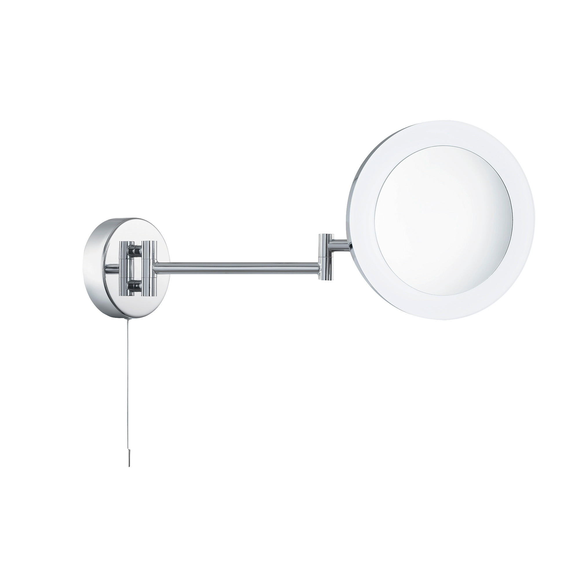 VÄGGLAMPA FÖR BADRUM Bathroom Mirror 20/20 cm   - kromfärg, Basics, metall/glas (20/20cm)