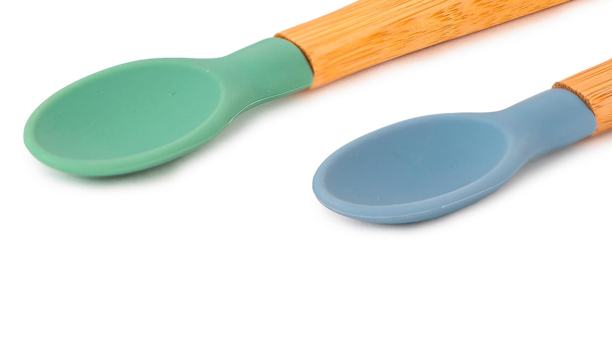 BREILÖFFELSET  - Blau/Grün, Basics, Naturmaterialien/Kunststoff (12,5/2,5cm)