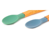 BREILÖFFELSET  - Blau/Grün, Basics, Naturmaterialien/Kunststoff (12,5/2,5cm)