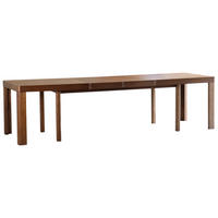 MATBORD mörkbrun rektangulär  utdragbar  - mörkbrun, Klassisk, trä (200-300/100/75cm) - Niels Andersson