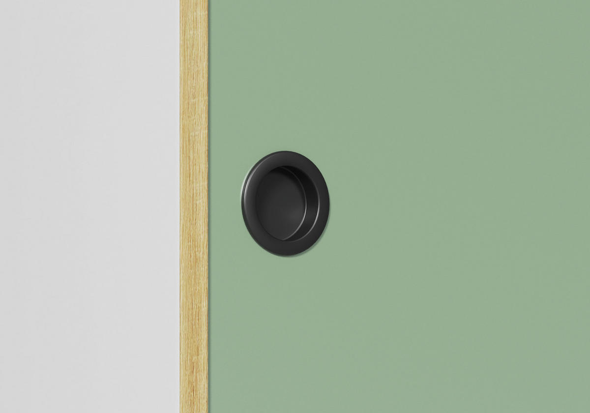 TV-ELEMENT  145/63/40 cm   - Eichefarben/Weiß Hochglanz, MODERN, Holzwerkstoff/Kunststoff (145/63/40cm) - Boxxx