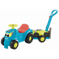 KINDERTRAKTOR  - Blau/Multicolor, Basics, Kunststoff (58/25,5/38,5cm)