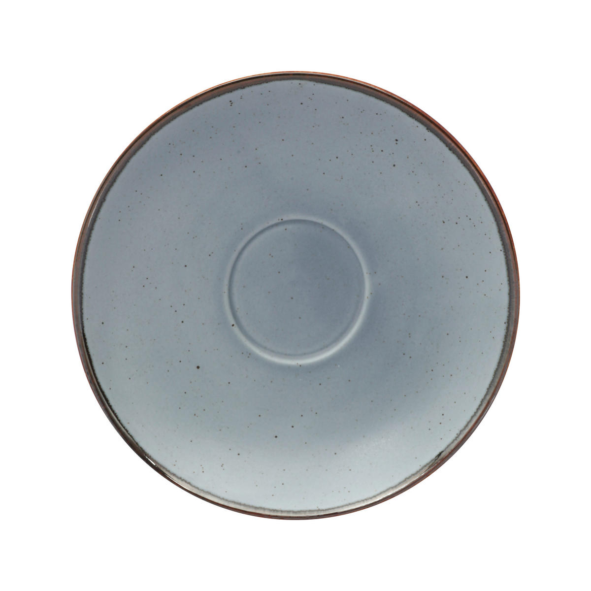 UNTERTASSE - Blau, Design, Keramik (16cm) - Landscape