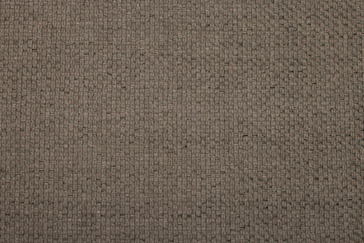 ECKSOFA Flachgewebe Graubraun  - Graubraun/Schwarz, Modern, Kunststoff/Textil (198/306cm) - Carryhome