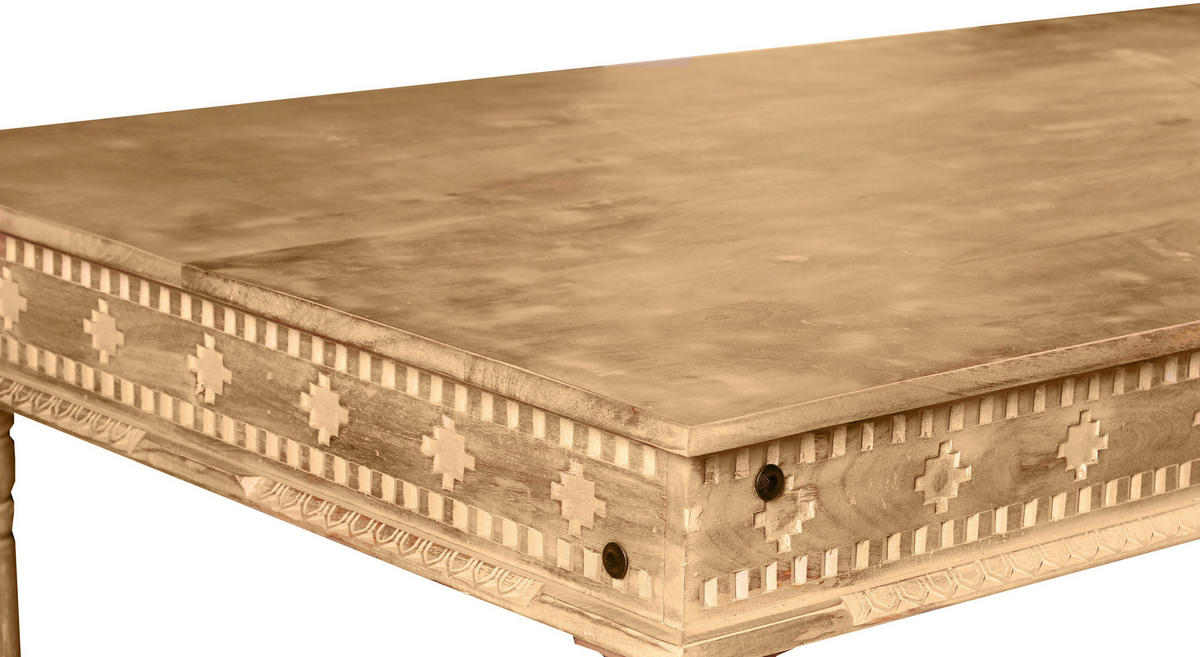 ESSTISCH 140/70/76 cm Echtholz  Holz rechteckig Naturfarben  - Naturfarben, MODERN, Holz (140/70/76cm) - MID.YOU
