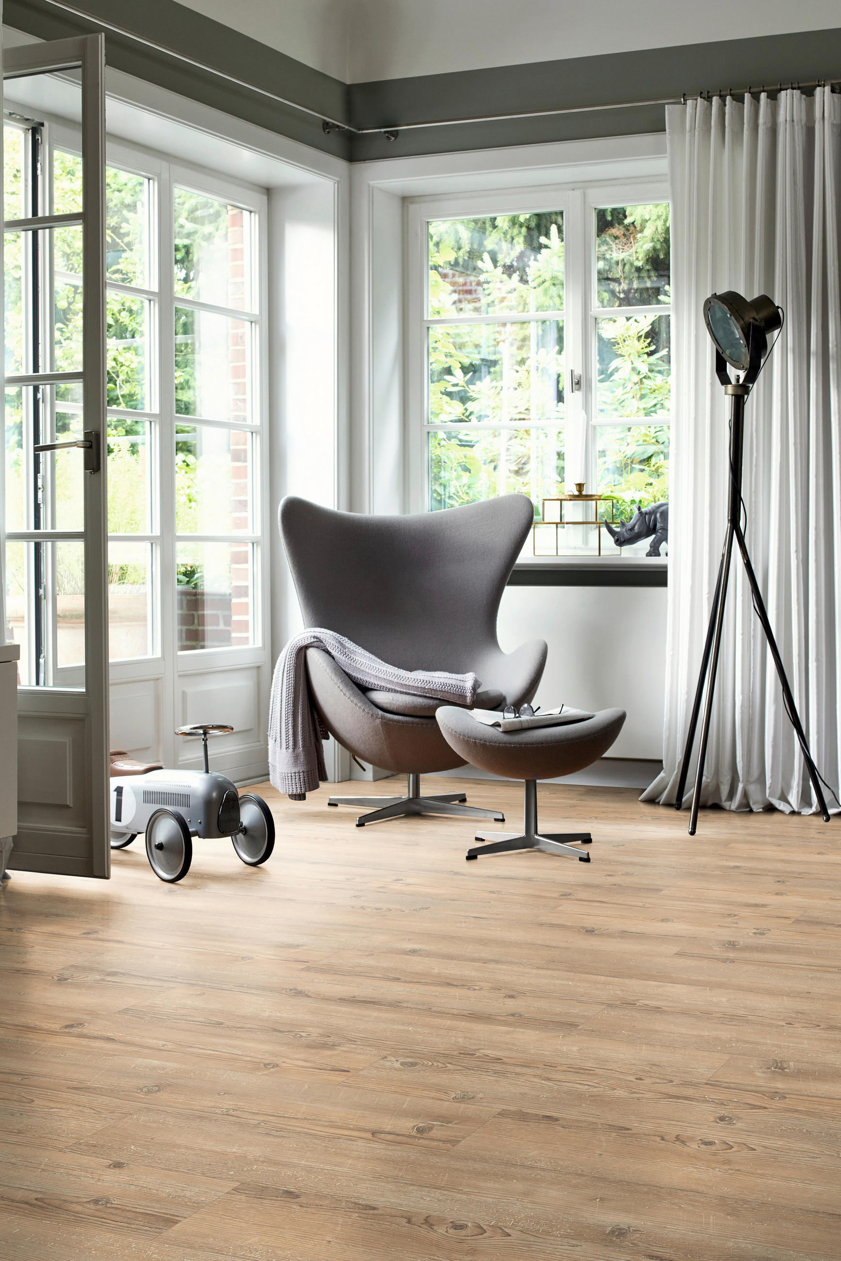 LAMINATBODEN Sonnenberg Fichte EGGER Nature Sense  per  m² - Fichtefarben/Braun, KONVENTIONELL, Holzwerkstoff (129.2/19.3/0.8cm) - Egger Holzwerkstoffe