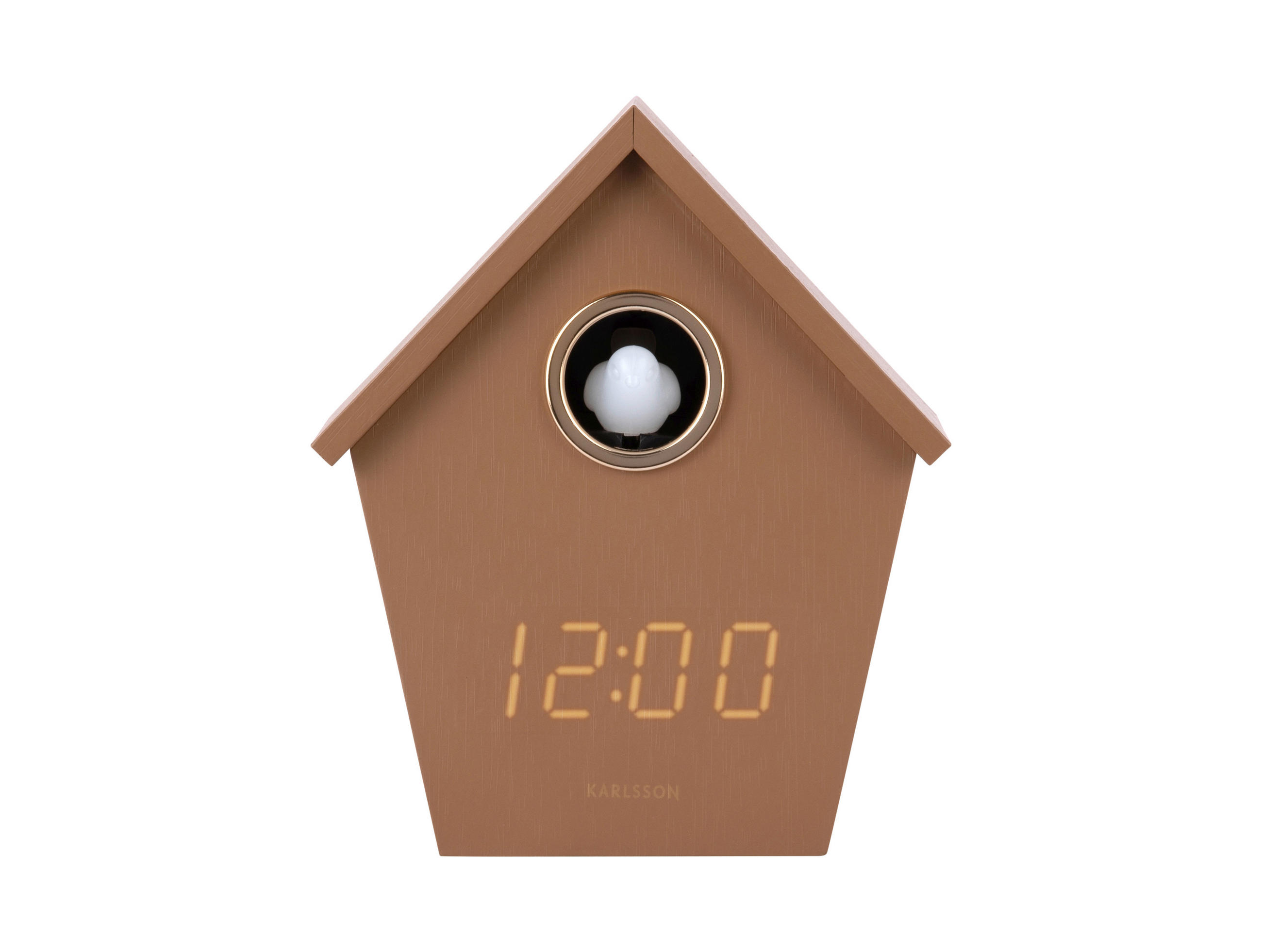 WECKER Riqueza Mokka 13/15/7 cm  - Mokka, Basics, Holzwerkstoff (13/15/7cm) - Karlsson
