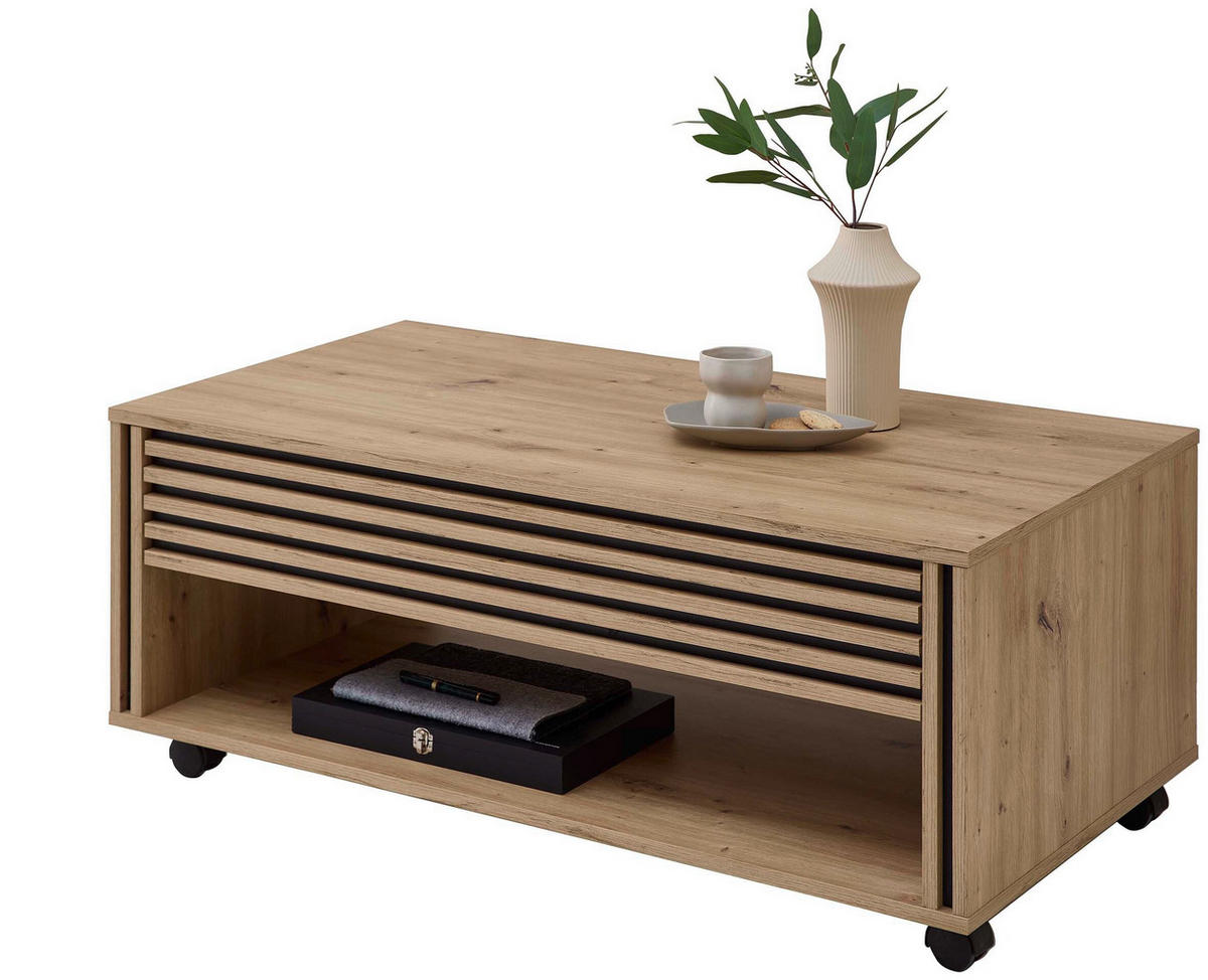 COUCHTISCH in Holzwerkstoff 60/90/42 cm  - Eiche Artisan, Design, Holzwerkstoff (60/90/42cm) - MID.YOU