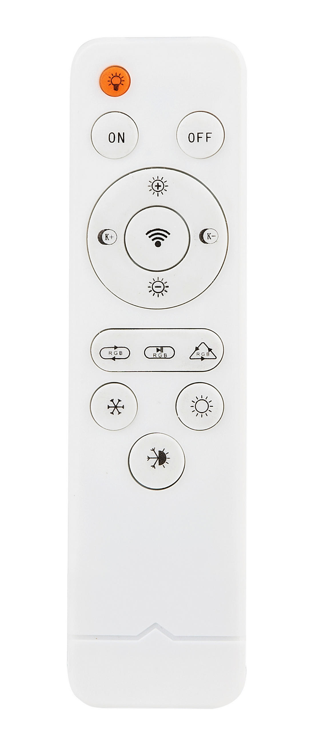 LED-DECKENLEUCHTE 48 W  50/12 cm    - Weiss/Opal, Basics, Kunststoff/Metall (50/12cm) - Globo