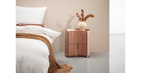 NACHTSCHRANK 52/50,5/44 cm  - Braun, Design, Holzwerkstoff (52/50,5/44cm) - Novel