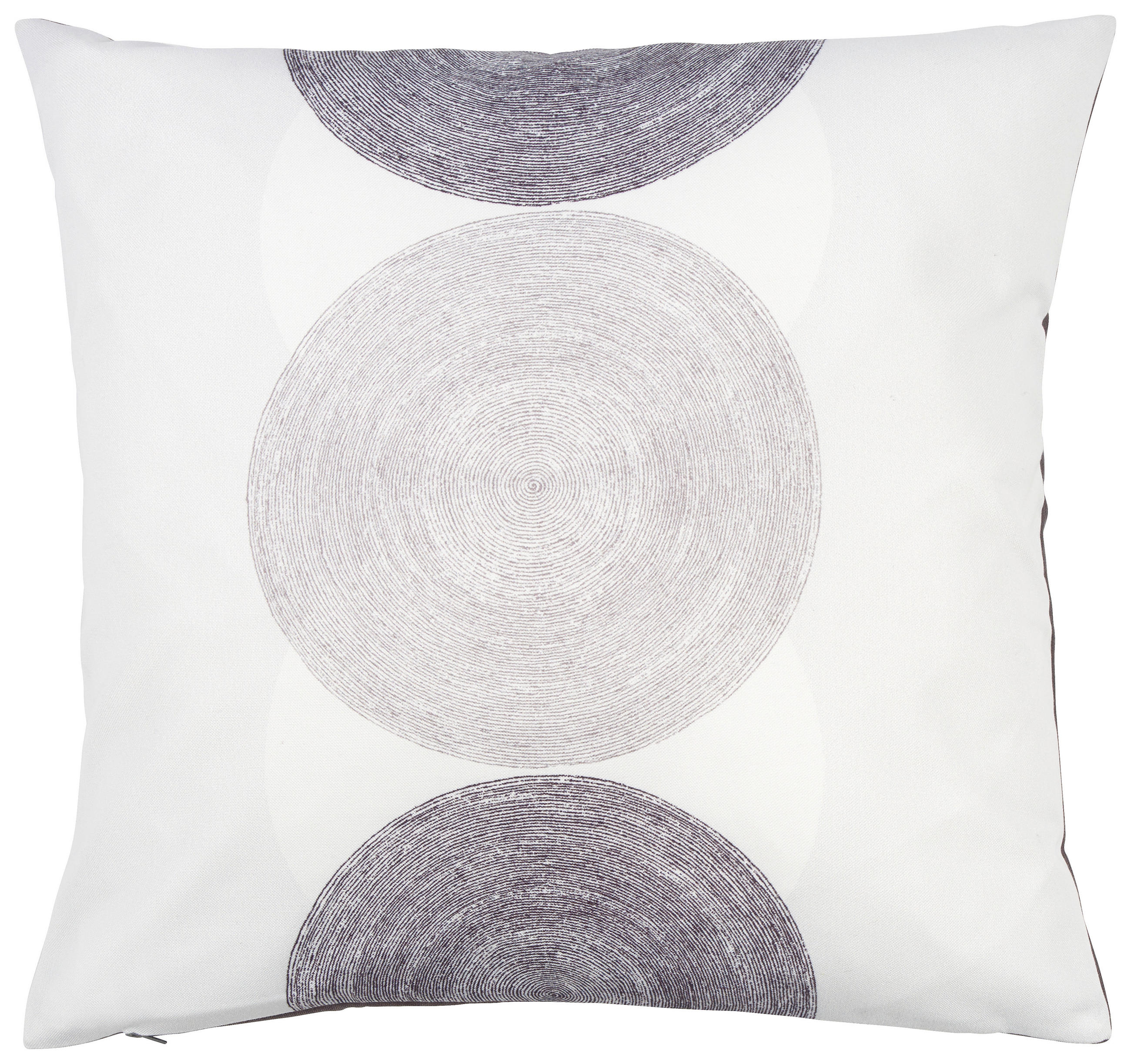 ZIERKISSEN  50/50 cm   - Anthrazit, Design, Textil (50/50cm) - Novel