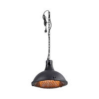 ZUNANJI GRELNIK  Glow      43/36 cm       - črna, Basics, kovina (43/36cm)