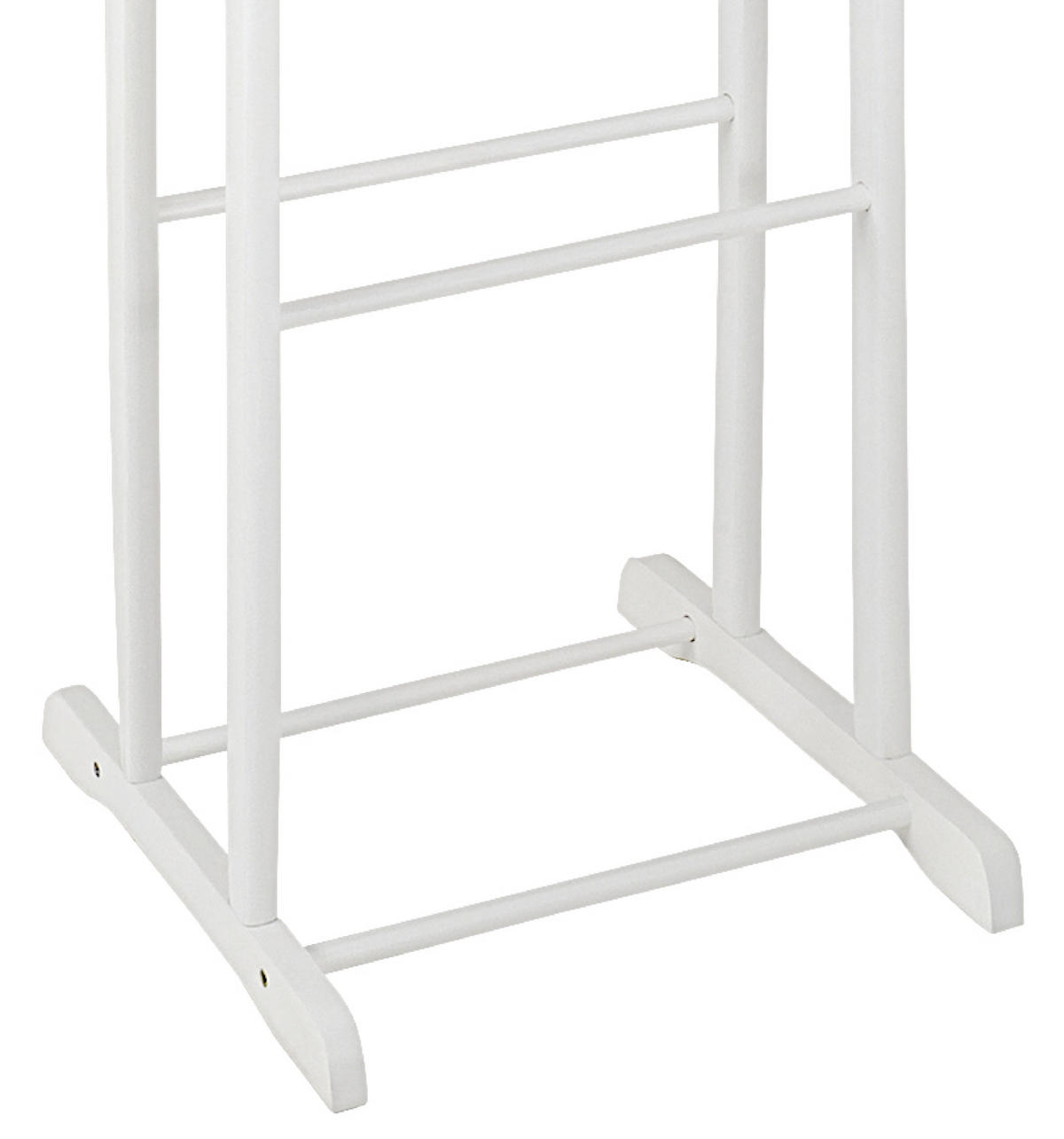 HERRENDIENER Weiß  - Weiß, Basics, Holz (47/102/36cm)