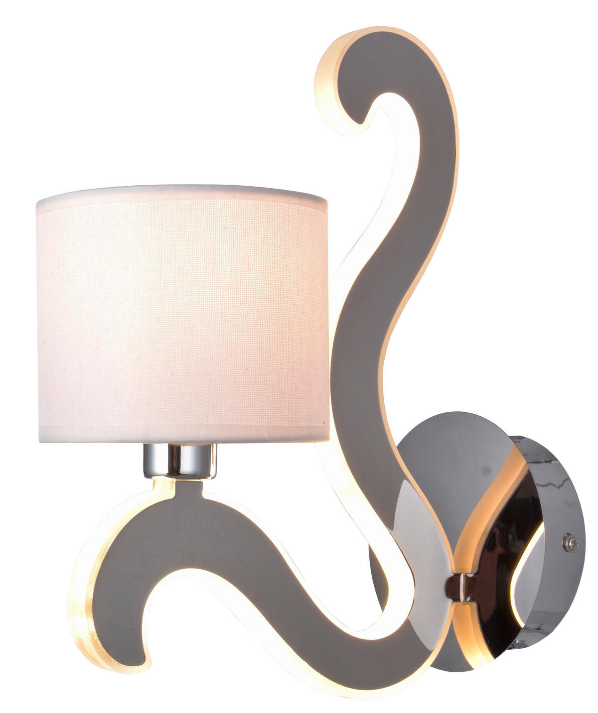 WANDLEUCHTE 26/26/30 cm   - Goldfarben/Schwarz, KONVENTIONELL, Metall (26/26/30cm)