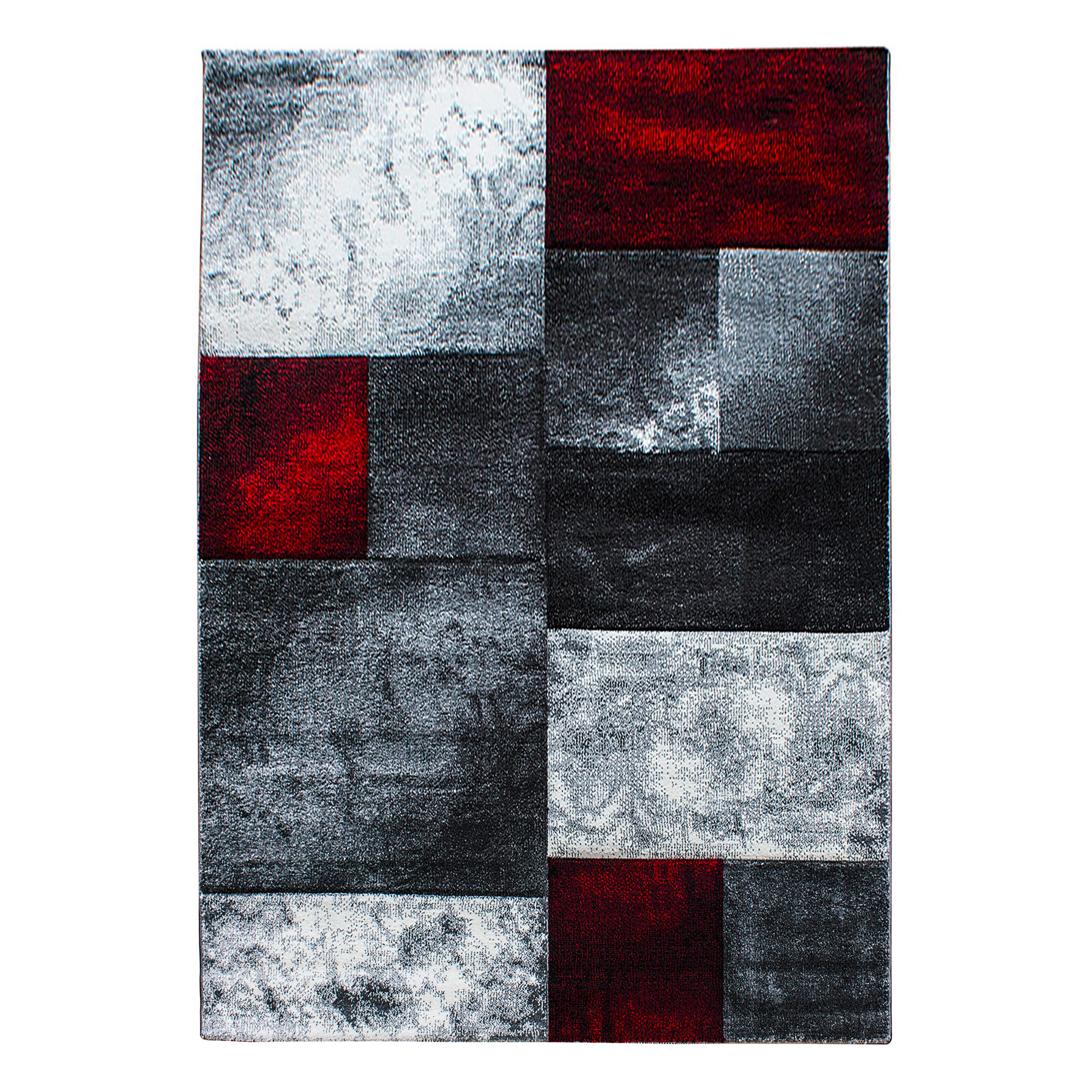 FLATVÄVD MATTA 140/200 cm Hawaii  - röd, Design, textil (140/200cm) - Novel