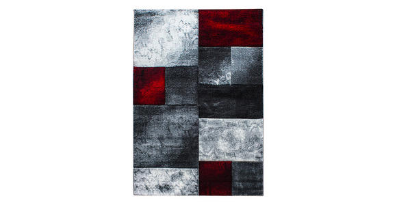 FLACHWEBETEPPICH 140/200 cm Hawaii Rot - Rot, Design, Textil (140/200cm) - Novel