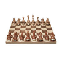 BRETTSPIEL  - Walnussfarben, Basics, Holz/Metall (38/11/38cm) - Umbra