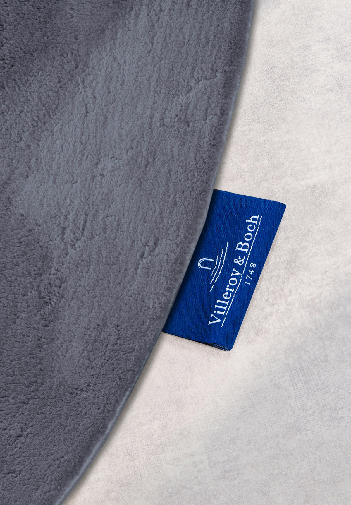 HOCHFLORTEPPICH 200 cm Kollektion 1899 Anthrazit rund  - Anthrazit, Design, Textil (200cm) - Villeroy & Boch