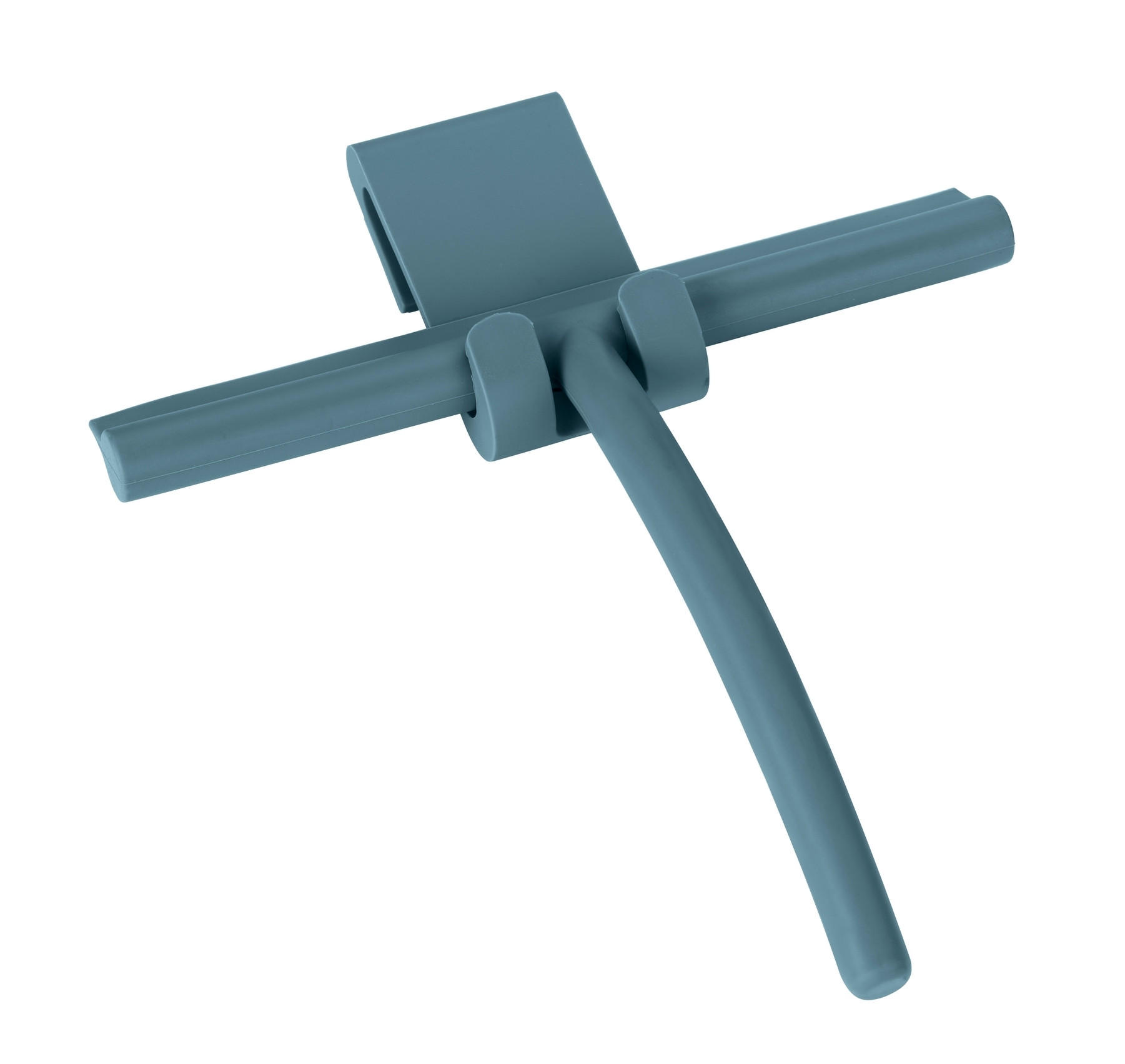 DUSCHABZIEHER - Blau, KONVENTIONELL, Kunststoff (21/25,5/4cm) - Schöner Wohnen