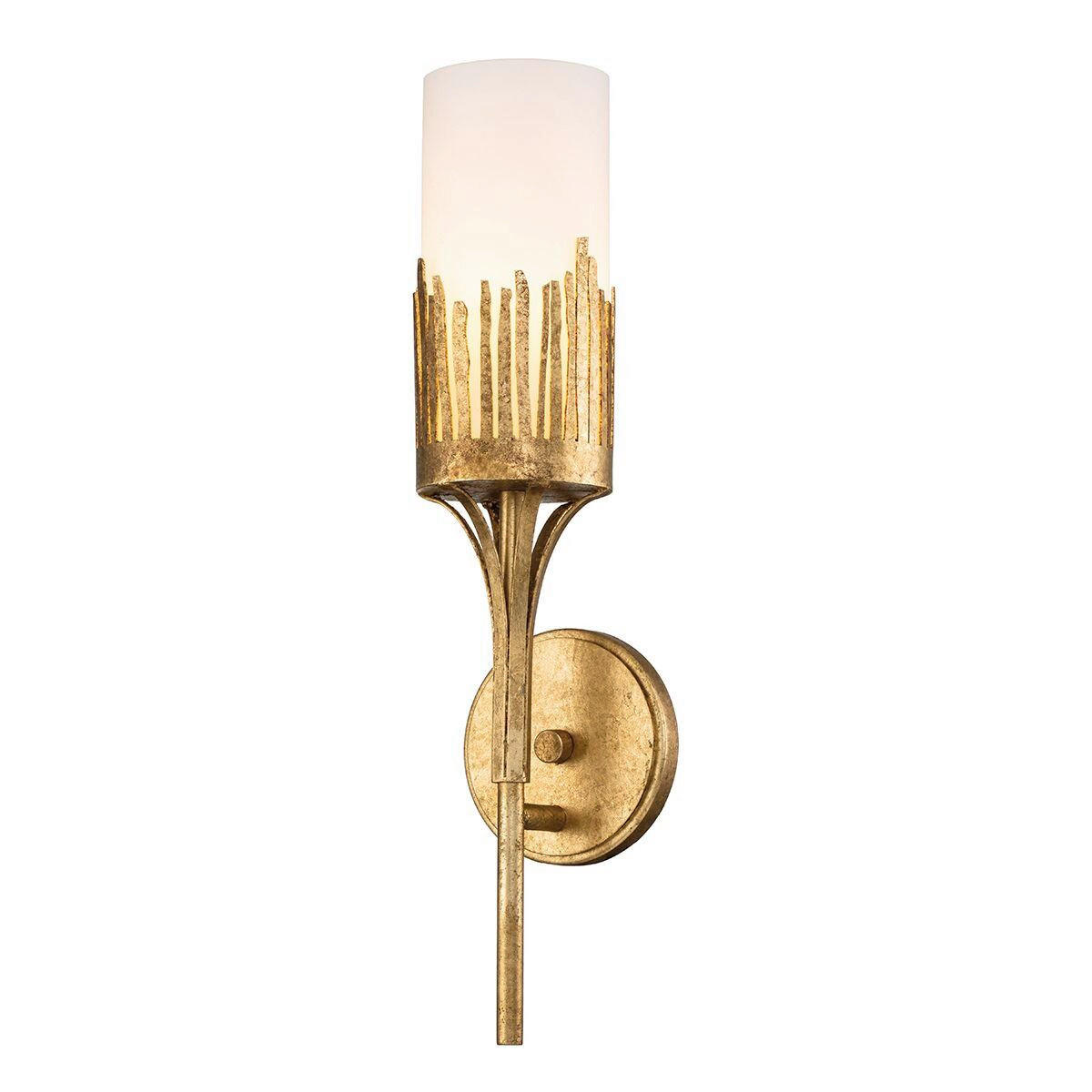 WANDLEUCHTE Quintiesse 45,7/11,4/10,2 cm  - Goldfarben, KONVENTIONELL, Glas/Metall (45,7/11,4/10,2cm) - Elstead Lighting