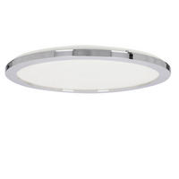 LED-TAKLAMPA Pixel 40/40/2.7 cm  - kromfärg, Klassisk, plast (40/40/2.7cm)