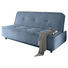 SCHLAFSOFA in Textil, Holzwerkstoff Blau - Blau/Schwarz, MODERN, Holzwerkstoff/Kunststoff (206/95/95cm) - Carryhome SCHLAFSOFA in Textil, Holzwerkstoff Blau - Blau/Schwarz, MODERN, Holzwerkstoff/Kunststoff (206/95/95cm) - Carryhome