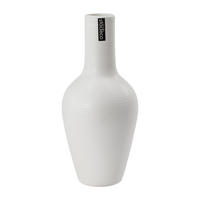 VÁZA, keramika, 31 cm - biela, Basics, keramika (14/31cm)