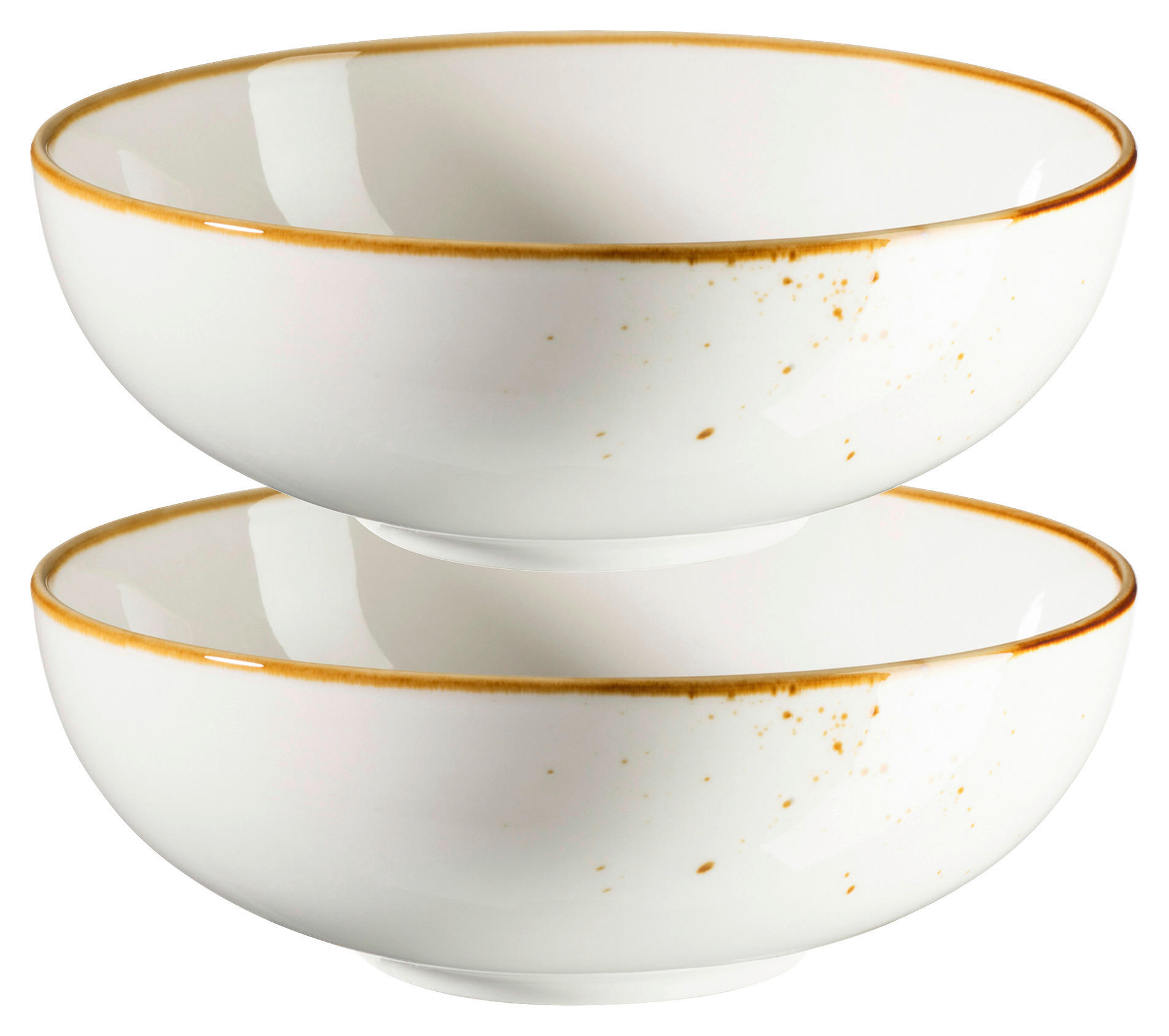 SCHÜSSEL Pintar   - Beige/Braun, Trend, Keramik (22/6,5cm) - Mäser