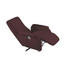 RELAXSESSEL Echtleder - Chromfarben/Dunkelrot, Design, Leder/Metall (80/109/88cm) - Beldomo Premium RELAXSESSEL Echtleder - Chromfarben/Dunkelrot, Design, Leder/Metall (80/109/88cm) - Beldomo Premium