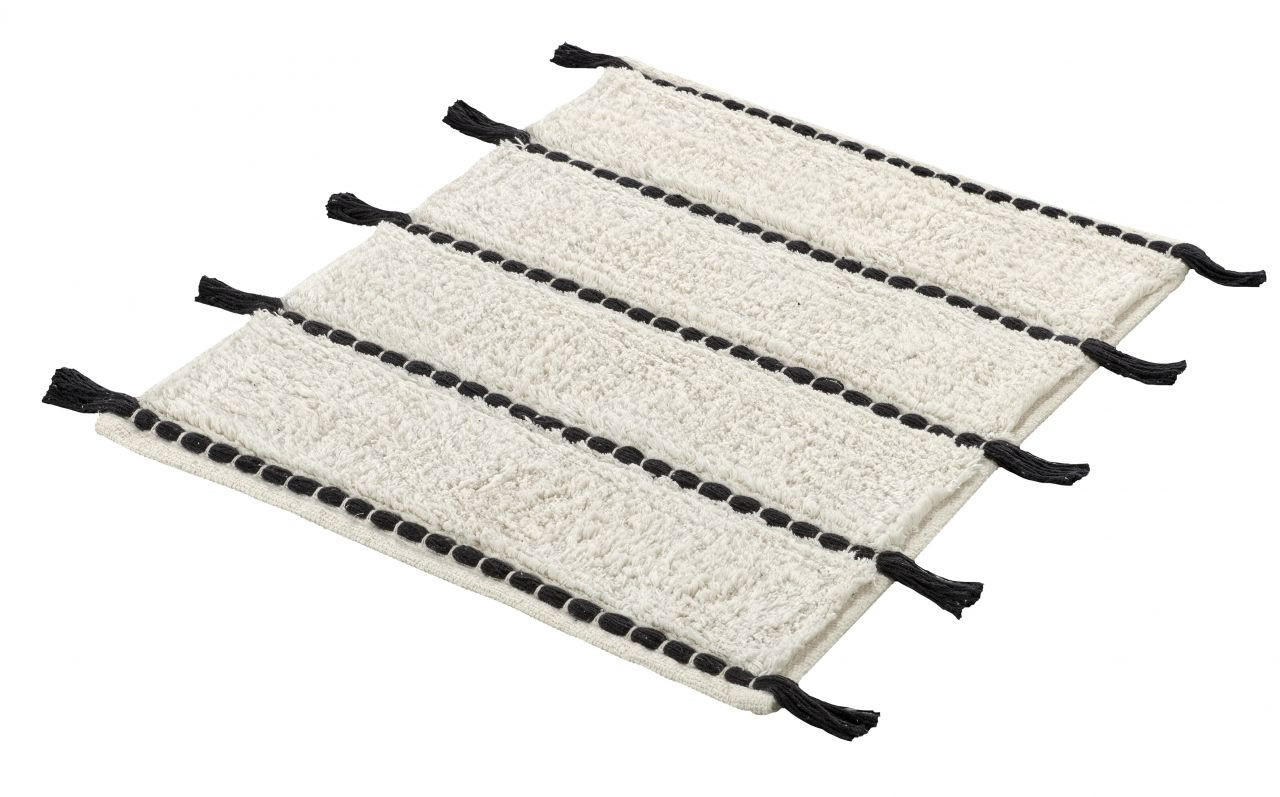 BADTEPPICH Naturfarben 55/65 cm  - Naturfarben, Basics, Kunststoff/Textil (55/65cm) - Kleine Wolke
