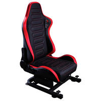 GAMINGSTUHL  in Rot, Schwarz  - Rot/Schwarz, MODERN, Leder/Holzwerkstoff (63/53/83cm) - X Rocker