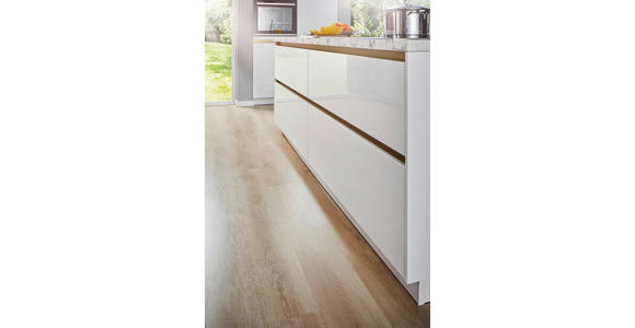 EINBAUKÜCHE   - Weiß, Design, Holzwerkstoff - Novel