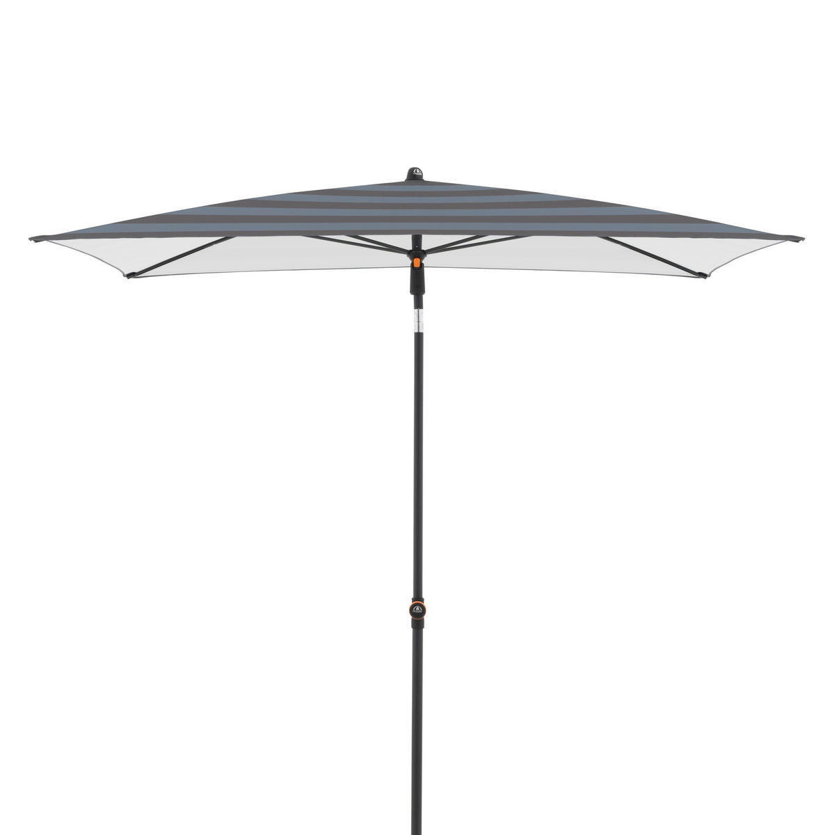 SENČNIK - antracit, Basics, kovina/tekstil (191/128/238cm) - Doppler