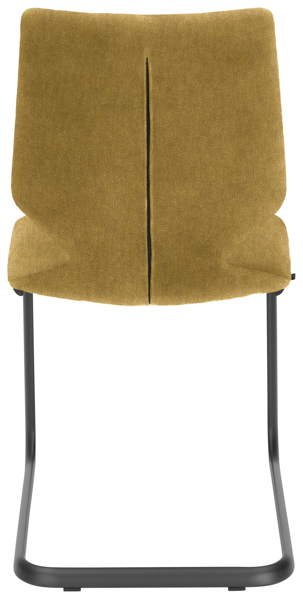 SCHWINGSTUHL Stahl Struktur  - Gelb/Anthrazit, Design, Textil/Metall (50/91/61cm) - Venjakob