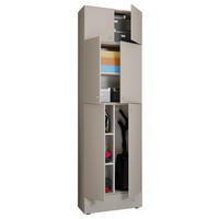 MEHRZWECKSCHRANK 70/240/39 cm  - Grau, Modern, Holzwerkstoff/Kunststoff (70/240/39cm) - MID.YOU