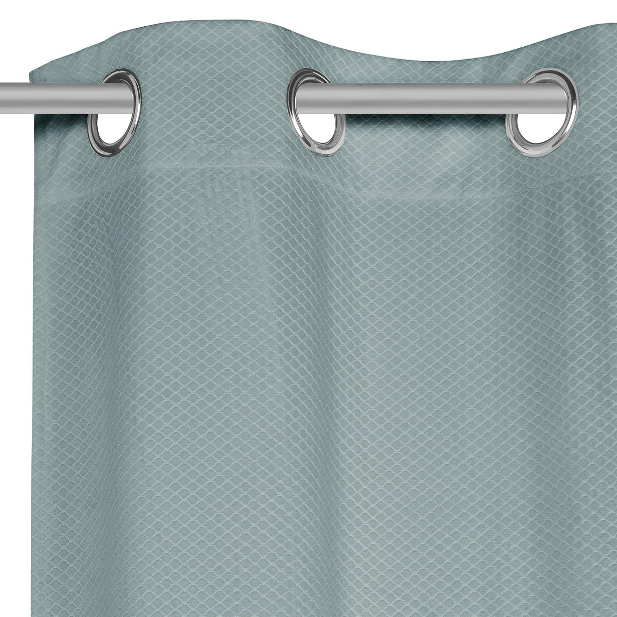 PERDEA CU INELE TIP CAPSĂ obscuritate  - verde, Konventionell, textil (140/245cm) - Esposa